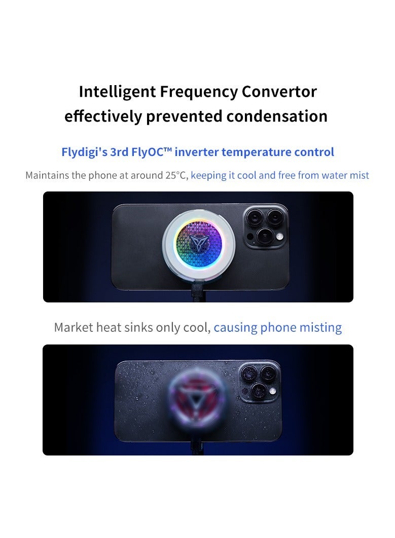 فلاي ديجي مروحة تبريد ألعاب الهاتف المحمول B8X - Image 3